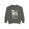 Morkie Sweatshirt, Pepper, front view