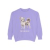 Morkie Sweatshirt, Violet, front view