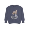 Mudi Humor Sweatshirt, Denim, front view