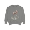 Mudi Humor Sweatshirt, Grey, front view