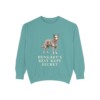 Mudi Humor Sweatshirt, Seafoam, front view