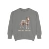 Mudi Mom Sweatshirt, Grey, front view