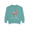 Mudi Mom Sweatshirt, Seafoam, front view