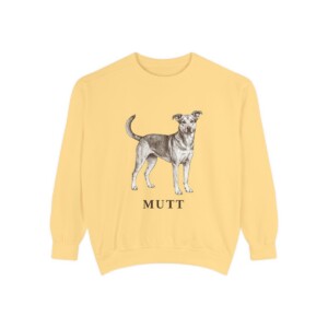 Mutt Sweatshirt, Butter, front view