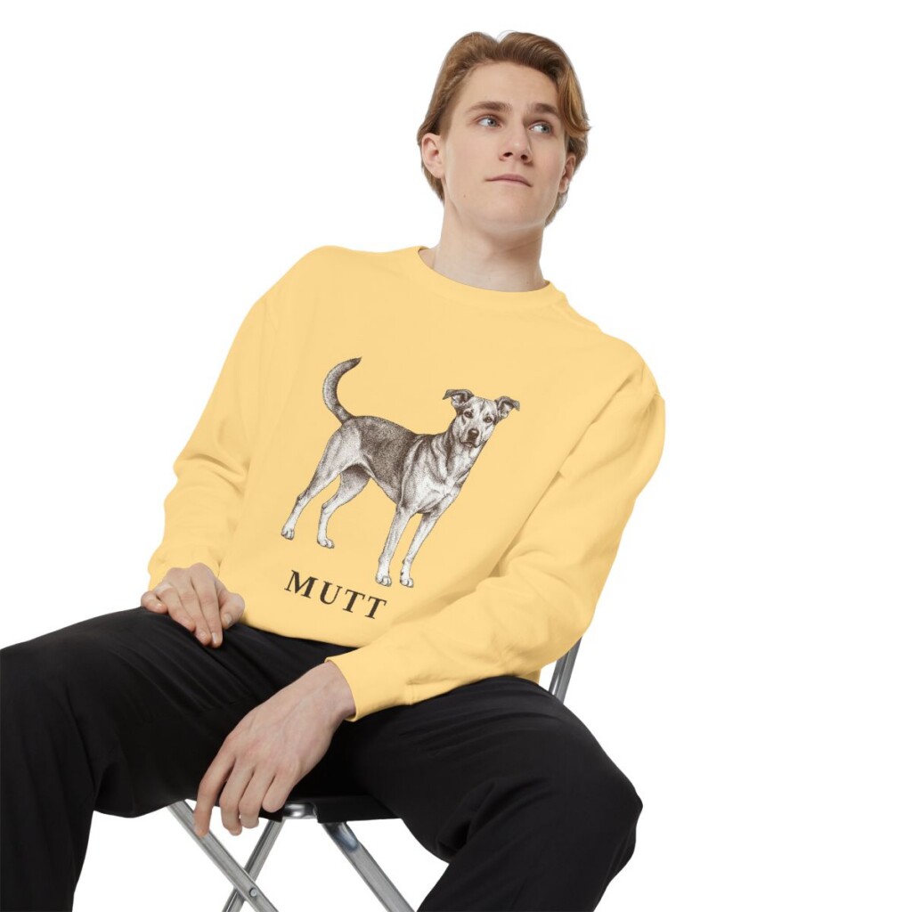 Mutt Sweatshirt, Butter, person 1 context