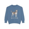 Mutt Dad Sweatshirt, Blue Jean, front view