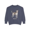 Mutt Sweatshirt, Denim, front view