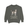 Mutt Humor Sweatshirt, Pepper, front view