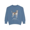 Mutt Latin Sweatshirt, Blue Jean, front view