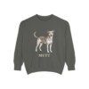 Mutt Sweatshirt, Pepper, front view