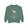 Neapolitan Mastiff Dad Sweatshirt, Light Green, front view