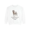 Neapolitan Mastiff Dad Sweatshirt, White, front view