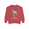Neapolitan Mastiff Humor Sweatshirt, Crimson, front view