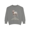 Neapolitan Mastiff Humor Sweatshirt, Grey, front view