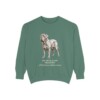 neapolitan-mastiff-sweatshirt-latin-light-green Neapolitan Mastiff Latin Sweatshirt, Light Green, front view