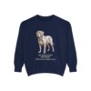 neapolitan-mastiff-sweatshirt-latin-true-navy Neapolitan Mastiff Latin Sweatshirt, True Navy, front view