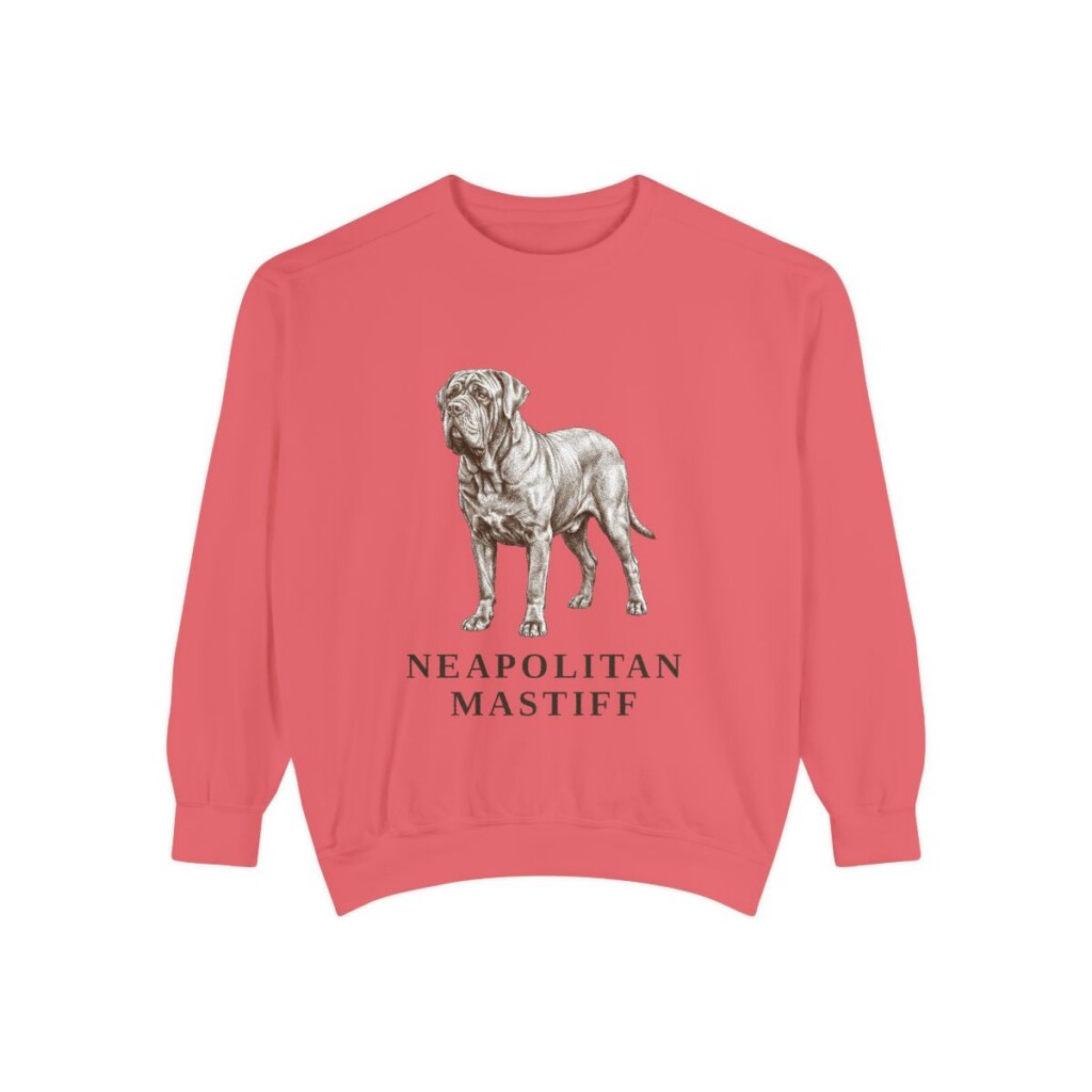 Neapolitan Mastiff Sweatshirt, Watermelon, front view