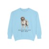 Newfoundland Dog Dad Sweatshirt, Chambray, front view