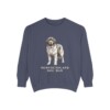 Newfoundland Dog Dad Sweatshirt, Denim, front view