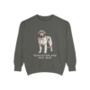 Newfoundland Dog Dad Sweatshirt, Pepper, front view