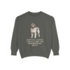 newfoundland-dog-sweatshirt-humor-pepper Newfoundland Dog Humor Sweatshirt, Pepper, front view