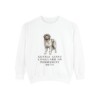 newfoundland-dog-sweatshirt-humor-white Newfoundland Dog Humor Sweatshirt, White, front view