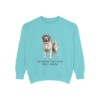 Newfoundland Dog Mom Sweatshirt, Chalky Mint, front view
