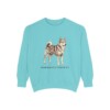 Norrbottenspets Sweatshirt, Chalky Mint, front view