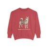 Norrbottenspets Sweatshirt, Crimson, front view