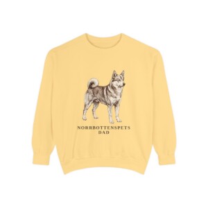 Norrbottenspets Dad Sweatshirt, Butter, front view
