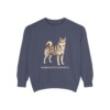 Norrbottenspets Sweatshirt, Denim, front view