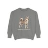 Norrbottenspets Sweatshirt, Grey, front view