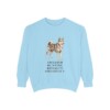 Norrbottenspets Humor Sweatshirt, Chambray, front view