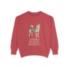 Norrbottenspets Humor Sweatshirt, Crimson, front view