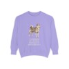 Norrbottenspets Humor Sweatshirt, Violet, front view