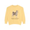 Norrbottenspets Latin Sweatshirt, Butter, front view