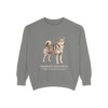 Norrbottenspets Latin Sweatshirt, Grey, front view