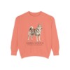 Norrbottenspets Latin Sweatshirt, Terracotta, front view