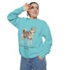 Norrbottenspets Mom Sweatshirt, Chalky Mint, person 2 context