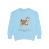 Norrbottenspets Mom Sweatshirt, Chambray, front view