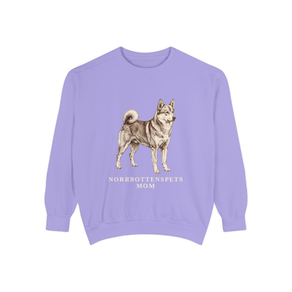 Norrbottenspets Mom Sweatshirt, Violet, front view