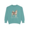 Norrbottenspets Sweatshirt, Seafoam, front view