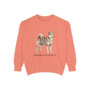 Norrbottenspets Sweatshirt, Terracotta, front view