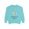 Norwegian Buhund Dad Sweatshirt, Chalky Mint, front view