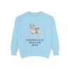 Norwegian Buhund Dad Sweatshirt, Chambray, front view
