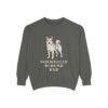 Norwegian Buhund Dad Sweatshirt, Pepper, front view