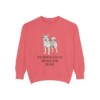 Norwegian Buhund Dad Sweatshirt, Watermelon, front view