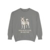 Norwegian Buhund Sweatshirt, Grey, front view