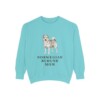 Norwegian Buhund Mom Sweatshirt, Chalky Mint, front view