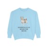 Norwegian Buhund Mom Sweatshirt, Chambray, front view